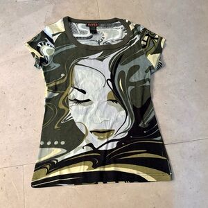 Custo Barcelona Graphic Baby Tee (M-L) main image 1